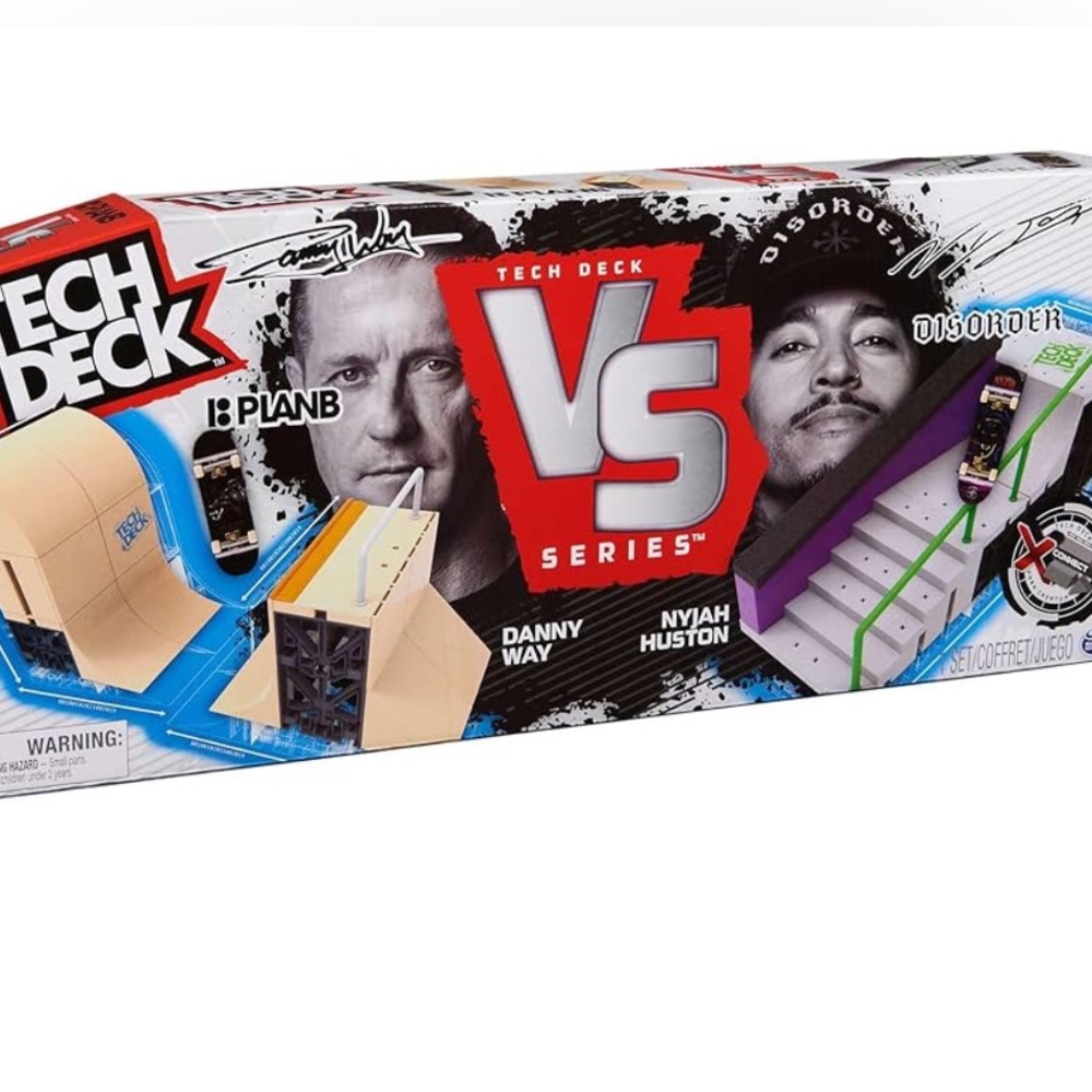Tech Deck VS Series- Danny Way & Nyjah Huston X Connect Playset TARGET- NIB